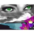 thumbnail image 1 of Wdftyju 5D DIY Diamond Painting Kits Big Eyes Lady Full Round Drill Wall Decor Art Craft Wdftyju 6wt9dp7ur4vt4fv0, 1 of 9
