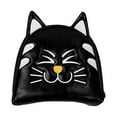 thumbnail image 1 of facefd Golf Head Covers Mallet Putter Professionals Outdoor Training Equipment Semicircle Black, 1 of 5