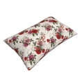 thumbnail image 2 of Fotbe Rose Flowers Pillow Cases - Envelope Closure - Luxury, Extra Soft, Cooling Pillow Covers - Wrinkle, Fade, Stain Resistant-14"x20", 2 of 8