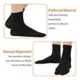 thumbnail image 5 of 3 Pairs Warm Flip-Flop Big Toe Socks Indoor Outdoor Men Womens Hiking Socks, 5 of 9