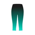 thumbnail image 4 of BADHUB Gradient Capris for Women Casual Stretch Skimmer Pants Summer Lightweight Milk Silk Capri Pant Tummy Control Mid-Calf Length Yoga Leggings on Sales, 4 of 6