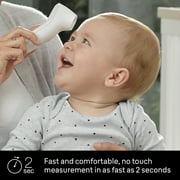 Braun No Touch Thermometer for Adults and Kids, 3-in-1 Digital Thermometer, BNT100US, White