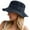 Black, variant on Wide Brim Sun Hats for Women Sun Hats Stylish Sun Hats For Women Men Unisex Casual Denim Wide Brim Summer Beach Outdoor Sun Hat Comfortable Lightweight Breathable