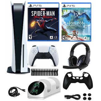 Sony Playstation 5 Digital Version PS5 with Extra White DualSense