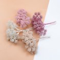thumbnail image 7 of 6Pcs Artificial Flowers, Plastic Plants Pine Cones Shrubs Grass Fake Bushes Home Garden Office Room House Outdoor Indoor UV Resistant Wedding DIY Decor Planter Filler Decoration, 7 of 7