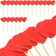 thumbnail image 3 of 50 piezas de diseño de corazón Picks Topcake Toppers Decoraciones de pastel de cumpleaños adornos, 3 of 5