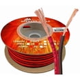 thumbnail image 1 of Cable de altavoz KUNOVA, calibre 16, 2 conductores, CCA, 30 m, rojo y negro, 1 of 7