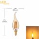 thumbnail image 4 of Bombilla de filamento vintage regulable 4W E14 LED amarillo cálido 2300K, 320LM, CA 220V, paquete de 5 [Clase de eficiencia energética A+] STOL, 4 of 5