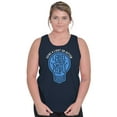 thumbnail image 4 of Shine a Light on Autism Bulb Symbol Tank Top T Shirts Men Women Brisco Brands S, 4 of 6