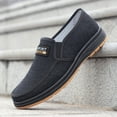 thumbnail image 5 of Loafers for Men Dress Shoes Classic Lightweight Wide Toe Box Men's Casual Shoes Lace Up Zero Drop Men's Dress Sneakers Oxfords Business Mesh Breathable Walking Shoes, 5 of 8