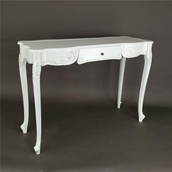 Wayborn JC018W 46 x 16 x 32 in. Console Table, White