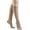 Light Beige / Crispa, variant on Sigvaris Dynaven 972 20-30 Women's Closed Toe Knee High Compression Stockings Crispa XL Short
