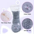 thumbnail image 2 of Guardoinrt Chaussettes de Sol Grises Respirantes et Durables Résistantes à l'Usure Longue Durée de Vie Sans Fil en Vrac 1Set, 2 of 6