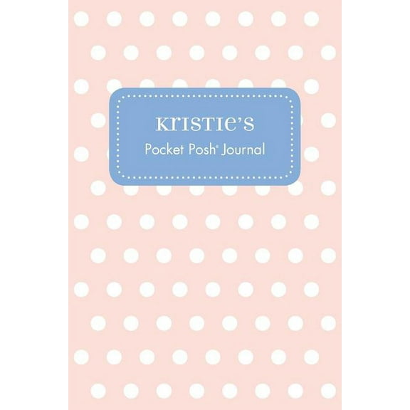 Kristie's Pocket Posh Journal, Polka Dot (Paperback)