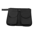 thumbnail image 4 of TTETTZ Waist Belt Apron Bag Hip Bag Tool Belt Pouch for Hiking Restaurant Gardening Black, 4 of 9