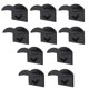 thumbnail image 2 of Ganchos adhesivo sombrero pared BLESIY paquete 10 piezas negro, 2 of 7
