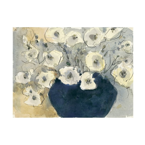 Trademark Fine Art Samuel Dixon White Blossom Study I Canvas Wall Art - 24x32