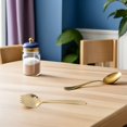 thumbnail image 4 of ADDHAT 2Ud Cubiertos Spork De Inoxidable Dorado Para Servir Ensaladas Y Pasta Con Resistente, 4 of 8