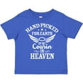 thumbnail image 3 of Inktastic Handpicked for Earth by My Cousin in Heaven with Angel Wings Boys or Girls Toddler T-Shirt, 3 of 5