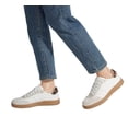 thumbnail image 6 of LUCKY STEP Classic Retro Sneakers Fashion Casual Shoes,White&Beige,Womens, 6 of 6