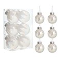 thumbnail image 2 of SRUILUO Christmas Ornaments Ball 6PCS, 6cm/2.36in Shatterproof Christmas Bulbs, Hanging Decorations Balls for Wreath, Xmas Tree, Holiday, Wedding, Party Decor, 2 of 5