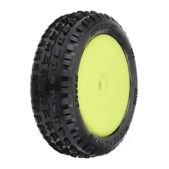 Pro-Line 829813 Wedge Carpet Tires Mounted White Mini-B Front
