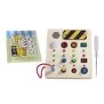 thumbnail image 1 of Tablero ocupado Montessori con destornillador, juguete de desarrollo, juguetes sensoriales, material didáctico, educación temprana para regalos, 1 of 9