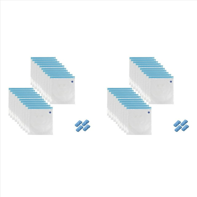 40X Bolsas de Vacío para Consumibles de Impresora 3D, 30 X 34 cm, Bolsas de Compresión Al Vacío Reutilizables para Almacenamiento de Filamentos de Impresora 3D