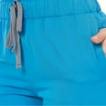 thumbnail image 7 of SHITINN Women Scrubs Sets Casual Nursing Uniforms Blue Scrubs Pants Cozy Fit Nurse Scrubs Set, 7 of 7