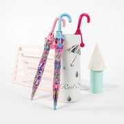 1pc New Colorful Princess Umbrella With Bag Edge Cute Transparent Plastic Printed Unicorn Umbrella