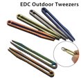 thumbnail image 6 of High Quality Maintenance Tool Professional Tweezers Camping Outdoor Pick Up Clamping EDC Multipurpose Gadget TC4 Clip Titanium Tweezer YELLOW 45MM, 6 of 8