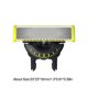thumbnail image 4 of Cuchilla Repuesto Acero Inoxidable 360 ​​para OneBlade QP2520, 4 of 4