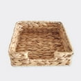 thumbnail image 6 of Storage Bins, Organization and Storage - Loetky Rustic Style Woven Basket Household Square Napkin Holder Dining Table Decorative Tissue Box, 1*Storage Basket, 6 of 6