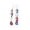 A, variant on hgiogi Patriotic Star Dangle Earrings Fashion Jewelry Commemorative Celebration Independence Day 250th Anniversary Acrylic Casual Wear