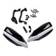 thumbnail image 2 of Paramanos de motocicleta, protectores de freno, resistentes al viento, ligeros, de alta resistencia. Negro, 2 of 8