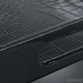 thumbnail image 7 of Home Redefined Decorative Serving Tray Alligator Faux Leather Rectangle Black with Handles 17.5x12 inch, 7 of 7