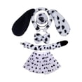 thumbnail image 4 of Conjunto de orejas de perro Yuyangstore con cola larga y diadema para disfraz de cachorro, 4 of 8