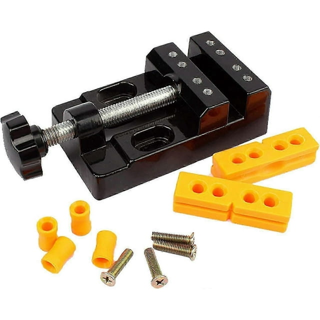 Universal Mini Bench Vise, Aluminum Alloy Mini Flat Vise, Olives Bench Vise For Jewelry Nuclear Fixi