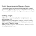 thumbnail image 3 of Digital Battery Voltmeter, 10-100V Backlit LCD Screen Battery Voltage Capacity Display Universal  for Cars, 3 of 7