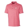 thumbnail image 2 of Men's Cutter & Buck Heather Red Eastern Washington Eagles Forge Stretch Polo, 2 of 3