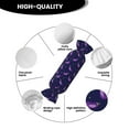 thumbnail image 5 of Salouo Eggplant Pattern Cute Bolster Pillow,Cylindrical Pillow Long Pillow for Bed Round Side Pillow for Knee/Leg/Neck ,- Length 24.4" x 9.8" Diameter, 5 of 8