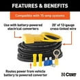 thumbnail image 6 of CURT Powered Converter Wiring Kit, 6 of 7