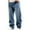 Light Blue, variant on Miqool Men's Classic 5-Pocket Jeans Comfort Stretch Washed Denim Pants Vintage Streetwear(Also available in Big & Tall)(Blue, S)