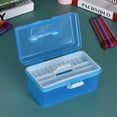 thumbnail image 4 of Caja de almacenamiento de plástico transparente Acuarela Caja de usos múltiples de pintura al óleo p Tomshoo  Azul, 4 of 7