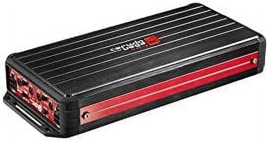 Cerwin Vega VCU84 1200 Watts Class D Marine Amplifier with Remote Bass Knob Control + 4gauge Amp Kit