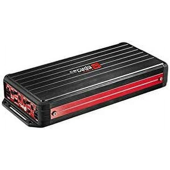 Cerwin Vega VCU84 1200 Watts Class D Marine Amplifier with Remote Bass Knob Control