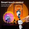 thumbnail image 4 of Proyector romántico de lámpara de atardecer con robot astronauta, luces de atardecer multicolor Wokuya para dormitorio, ideal para transmisión en vivo, decoración de fiestas y habitaciones, regalos de, 4 of 5
