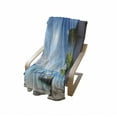 thumbnail image 4 of Palm Soft Flannel Fleece Throw Blanket, Exotic Summer Themed Image of Wooden Boat on Beach in Sunny Day Tropical Island, Cozy Plush for Indoor and Outdoor Use, 50" x 60", Multicolor, by Ambesonne, 4 of 6