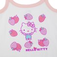 thumbnail image 2 of Hello Kitty Strawberries White Tank Top, 2 of 2