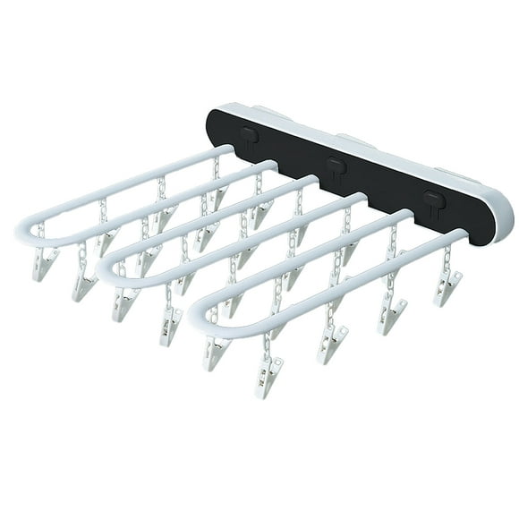 XZNGL Drying Rack Racks for Storage Coat Rack Wall Mount Press And Fold Socks to Dry The Storage Rack Wall-Mounted Drying Rack